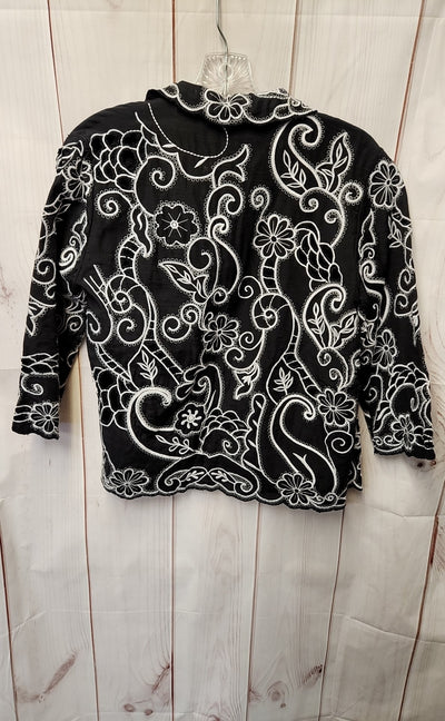 NWT Coldwater Creek Women's Size 4 Black Cardigan
