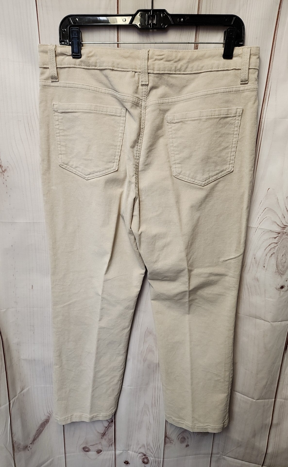 Gloria Vanderbilt Women's Size 14 Beige Corduroy Pants