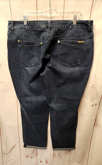Chico's Women's Size 3 = US 16 Blue Jeans