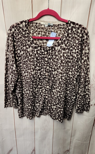 Boden Women's Size 18 Brown Cardigan