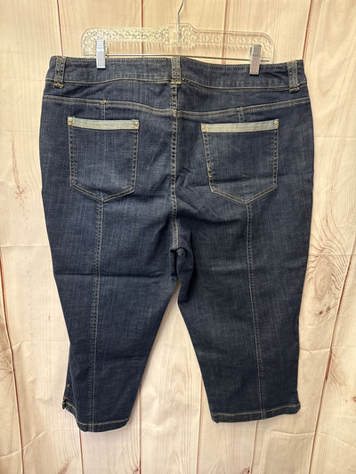 Chico's Women's Size 3.5 = US 18 Blue Jeans
