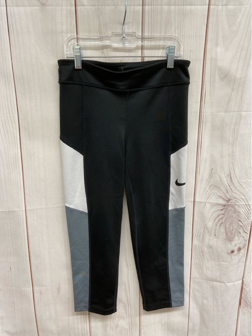 Nike Girl's Size 14/16 Black Leggings