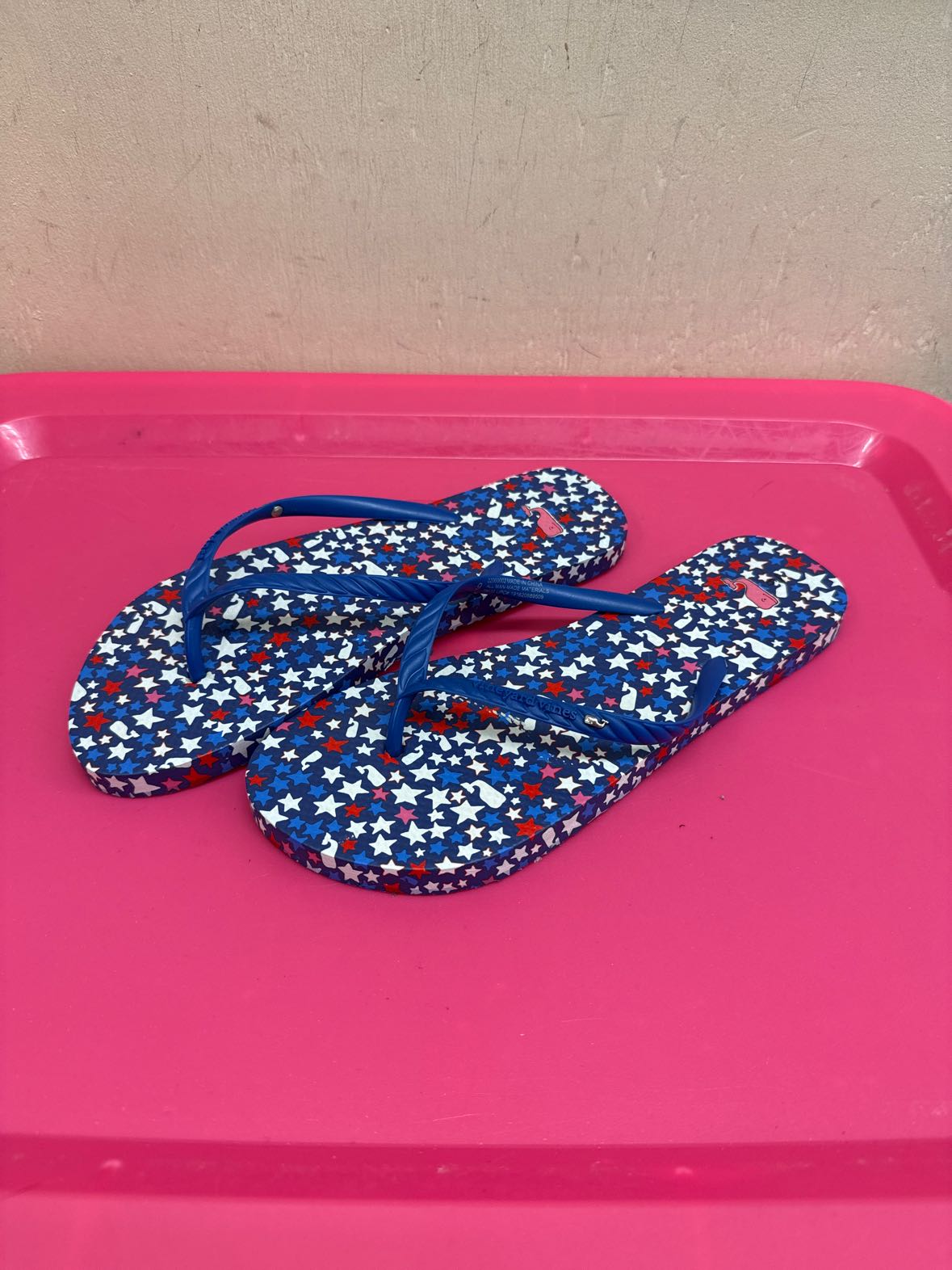 Vineyard Vines Women's Size 9 Blue Sandals