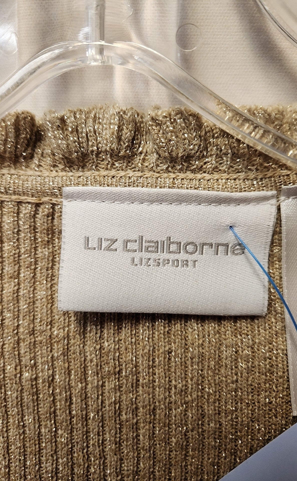 Liz Claiborne Women's Size M Gold Sweater