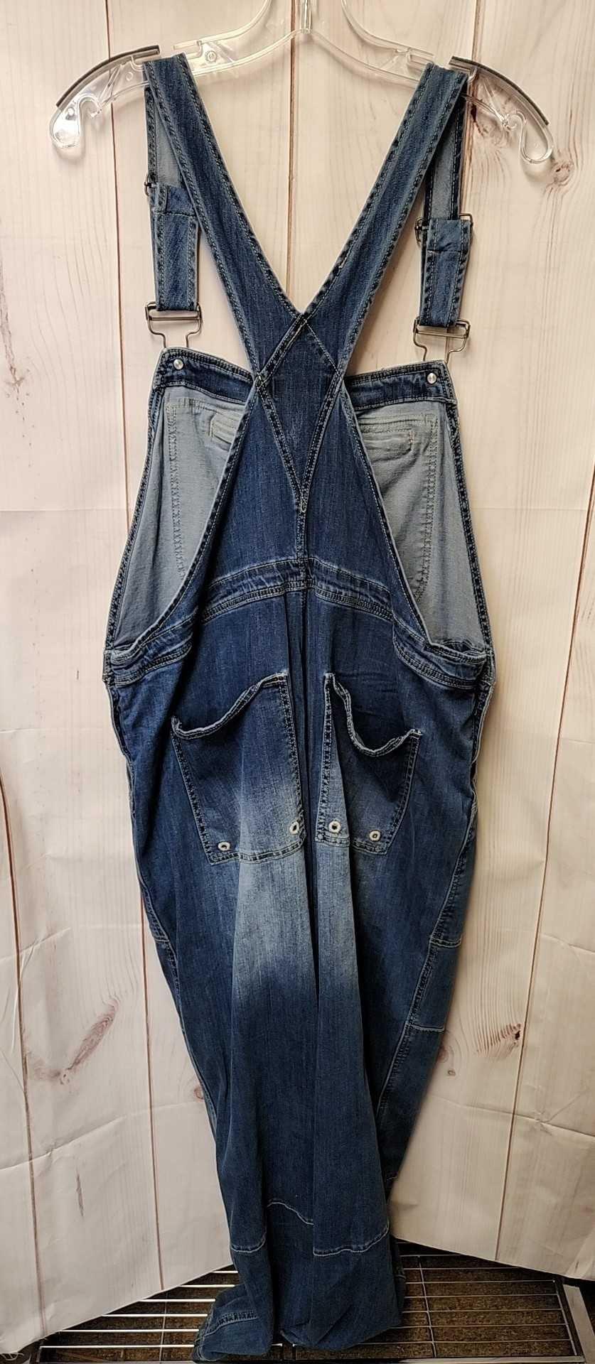 Martha Stewart Women's Size XL Blue Overalls
