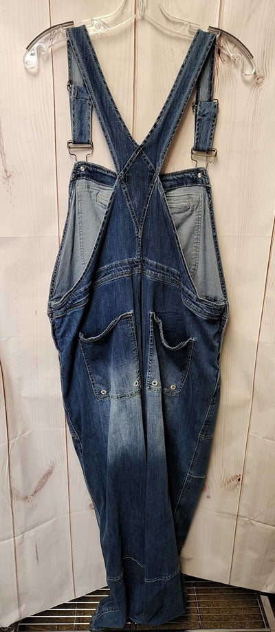 Martha Stewart Women's Size XL Blue Overalls