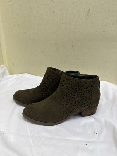 Carlos Women's Size 6 Green Boots Shoes