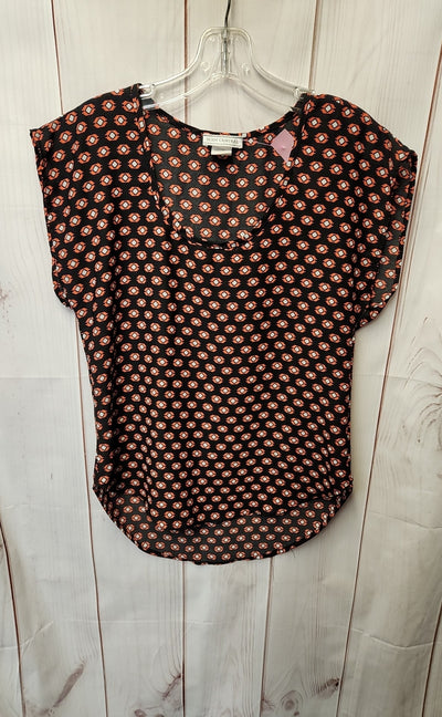 Body Central Women's Size S Black Short Sleeve Top
