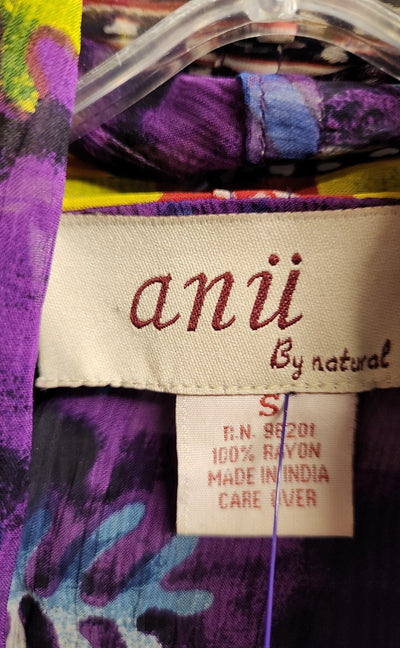 Anu Women's Size S Purple Cardigan