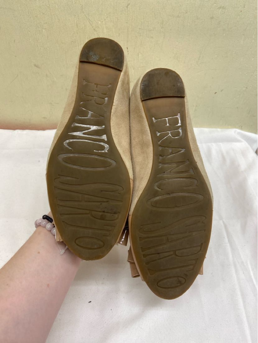 Franco Sarto Women's Size 7-1/2 Tan Flats