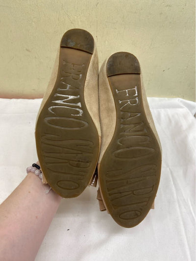 Franco Sarto Women's Size 7-1/2 Tan Flats