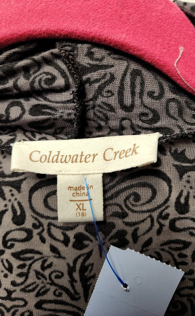 Coldwater Creek Women's Size XL Purple Cardigan