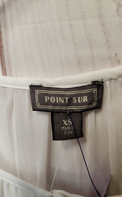 NWT Point Sur Women's Size XS White Long Sleeve Top