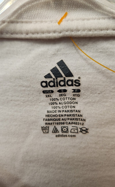 Boston Celtics Men's Size 2X White Shirt