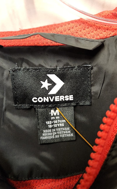 Converse Boy's Size 10/12 Black Jacket