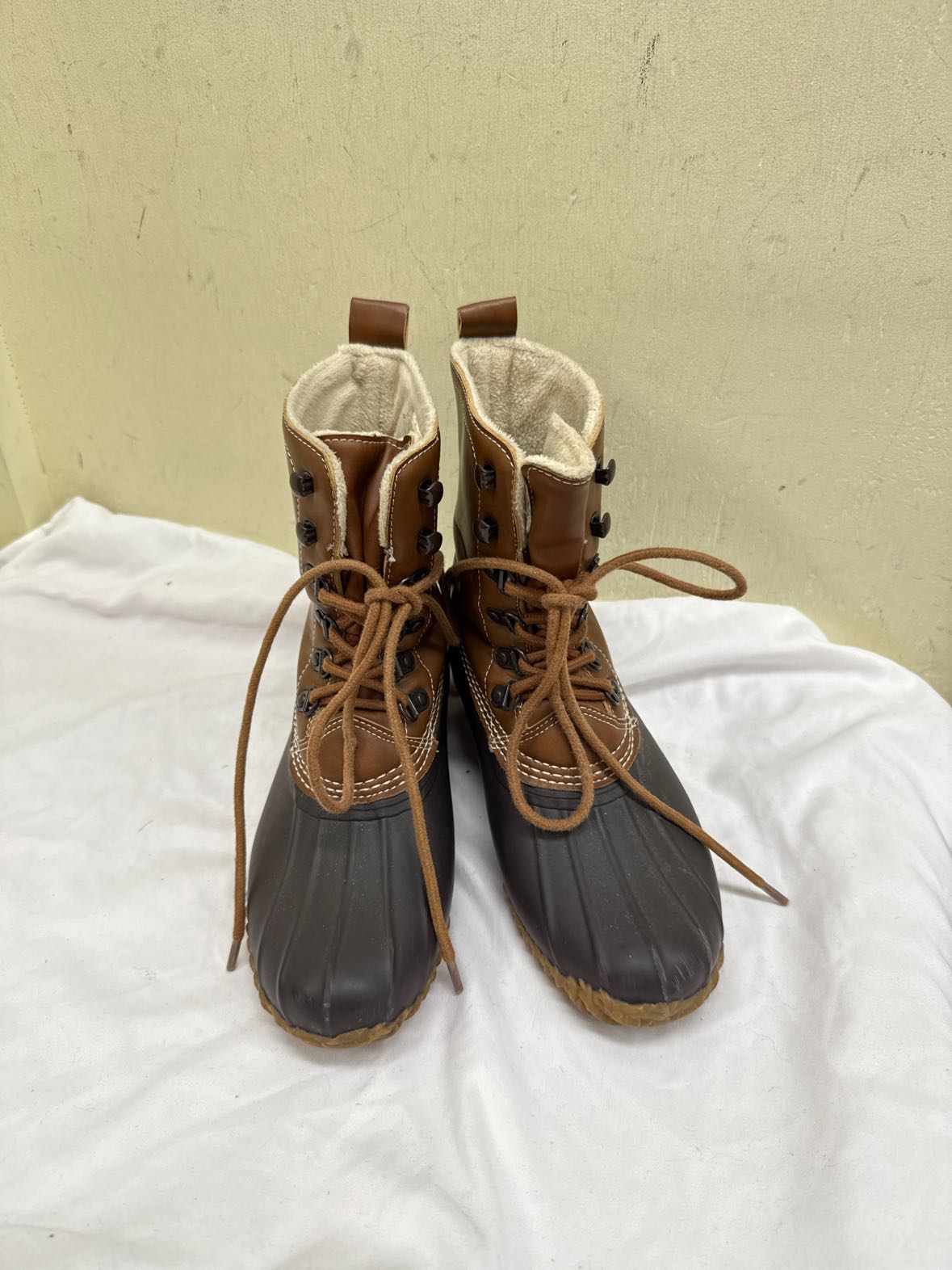 Esprit Women's Size 6-1/2 Brown Boots Shoes