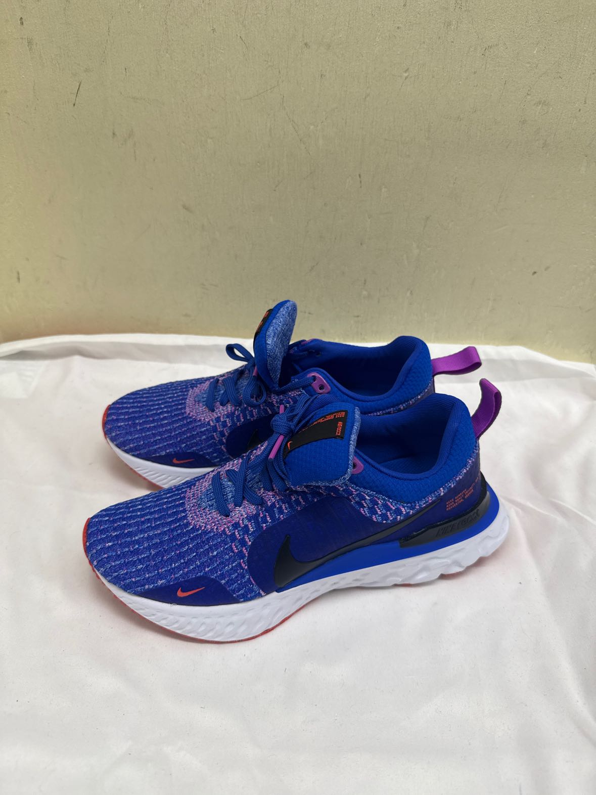 Nike React Infinity Run FK 3 Women's Size 7 Blue Sneakers Shoes
