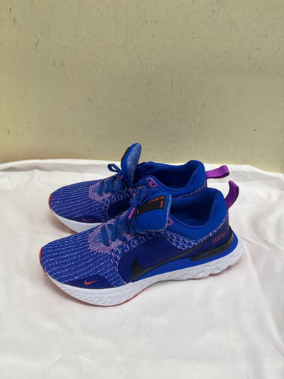 Nike React Infinity Run FK 3 Women's Size 7 Blue Sneakers Shoes