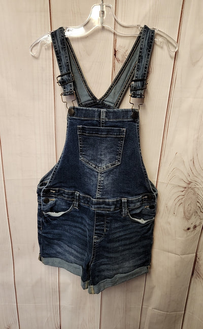 So Girl's Size 14 Blue Overalls