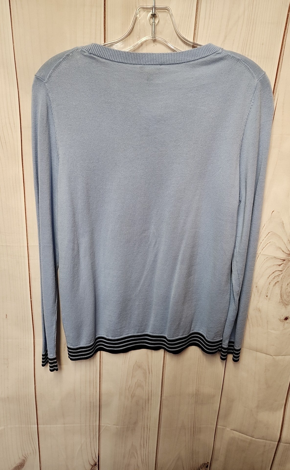 Talbots Women's Size M Petite Blue Sweater