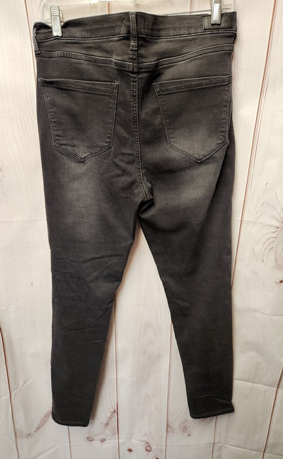 Nicole Miller Women's Size 31 (11-12) Black Jeans Soho High Rise Skinny