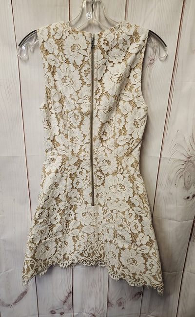 Alice & Olivia Women's Size 0 White Dress