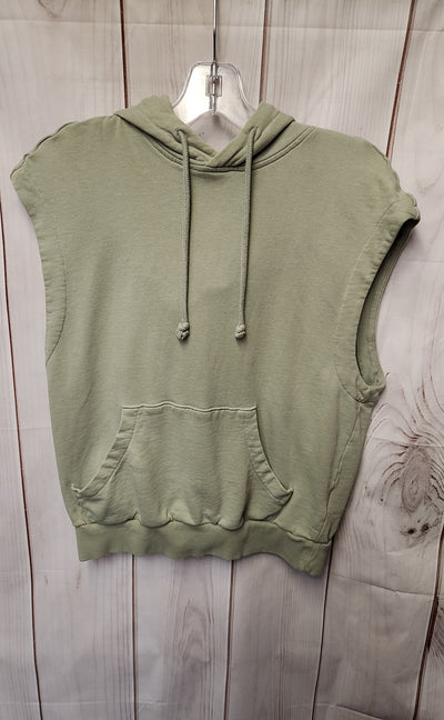 H&M Women's Size XS Green Hoodie