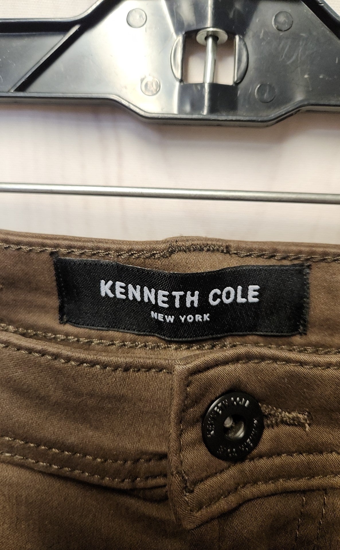 Kenneth Cole Men's Size 30x32 Brown Pants