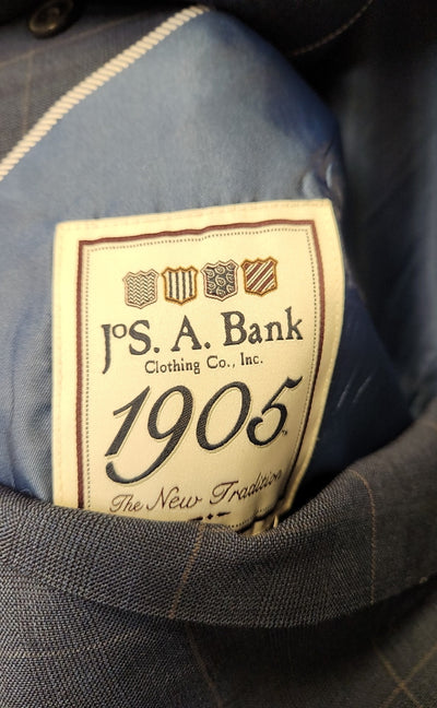 Jos A Bank Men's Size 46 Navy Sport Coat