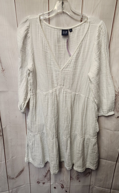 Gap Women's Size M White Dress