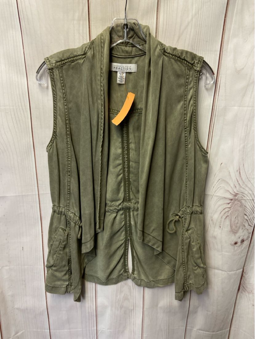 Reaction Kenneth Cole Women's Size XS Green Vest