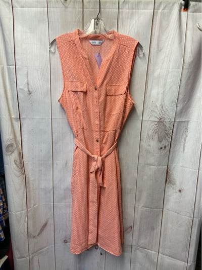 Croft & Barrow Women's Size XXL Petite Peach Dress