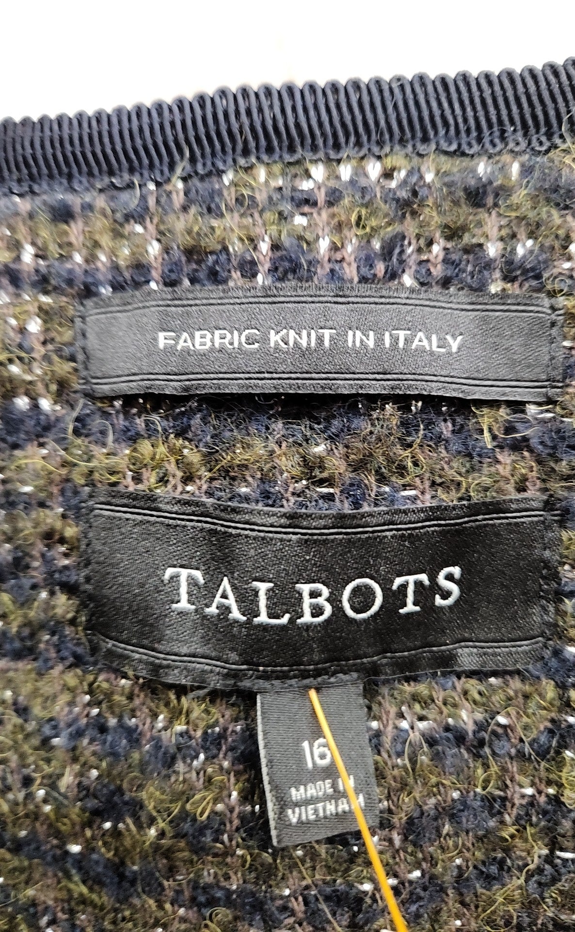 Talbots Women's Size 16 Green Cardigan