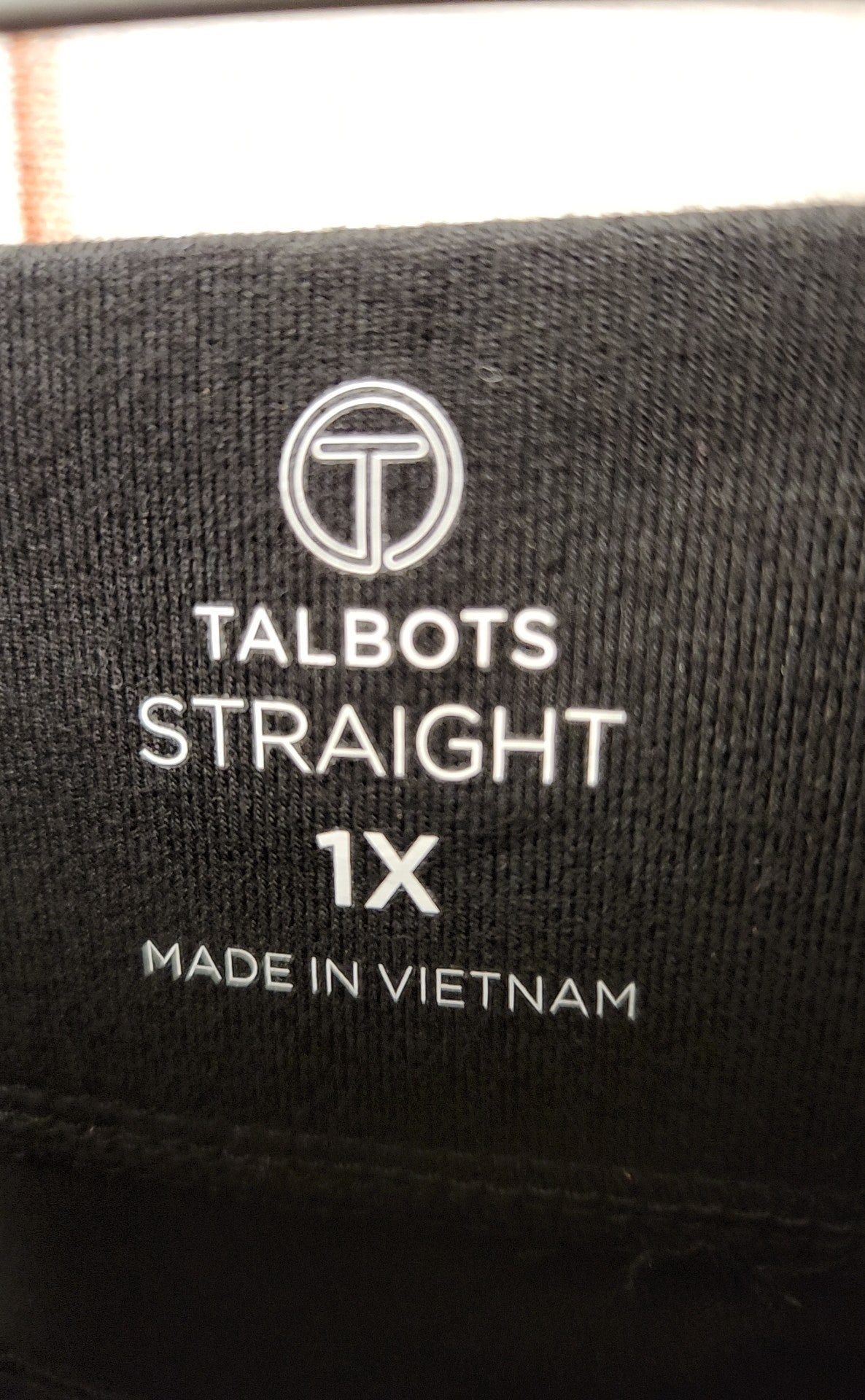 NWT Talbots Women's Size 1X Black Sweatpants