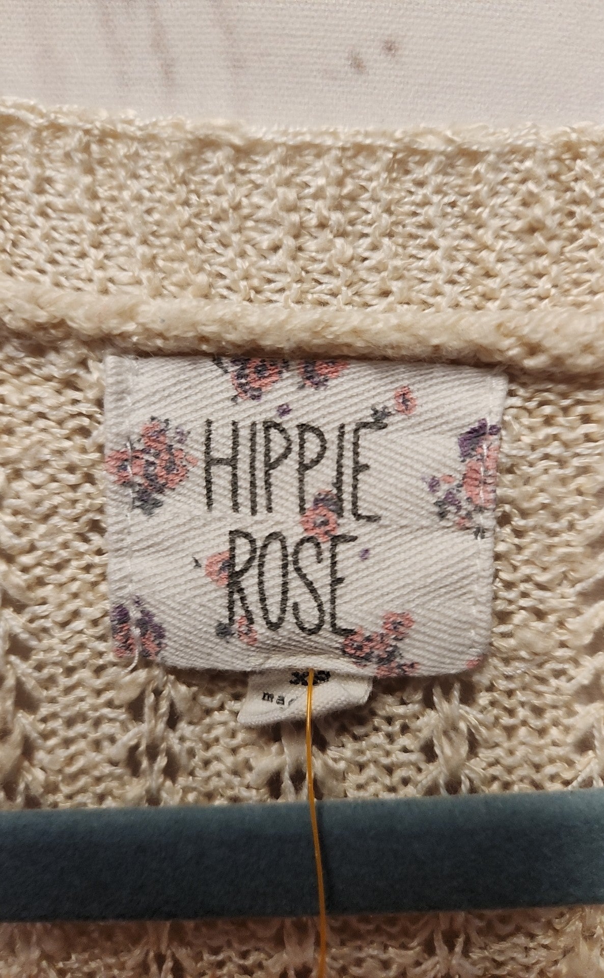 Hippie Rose Women's Size XS Beige Cardigan