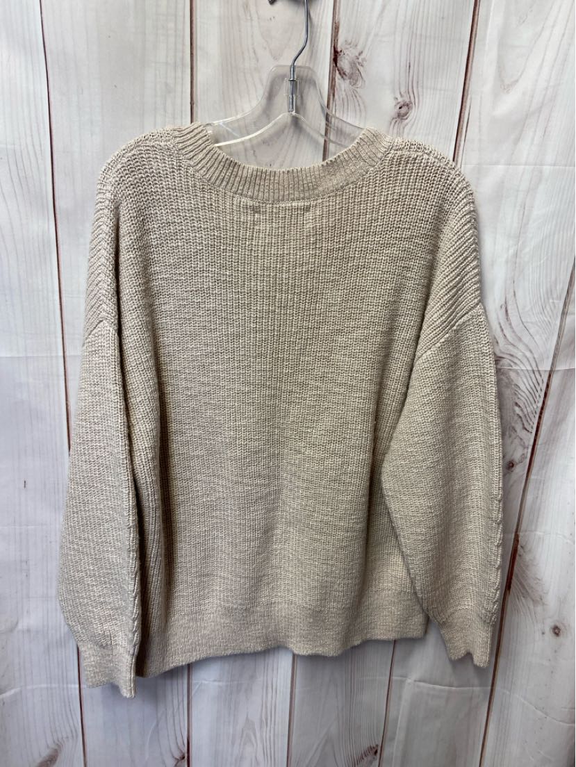 Loft Women's Size XL Beige Cardigan