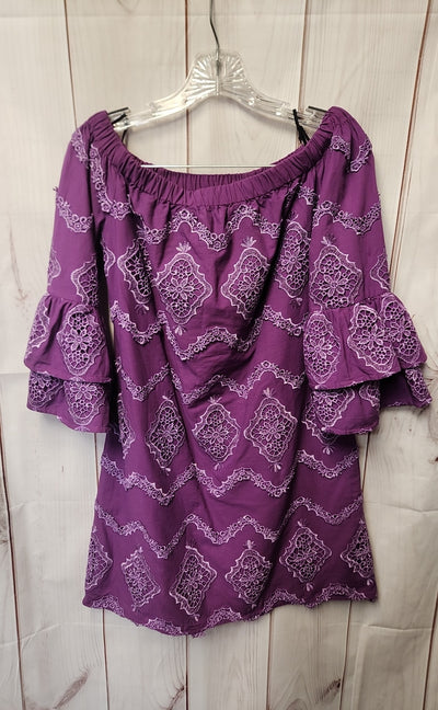 Boston Proper Women's Size S Purple Dress