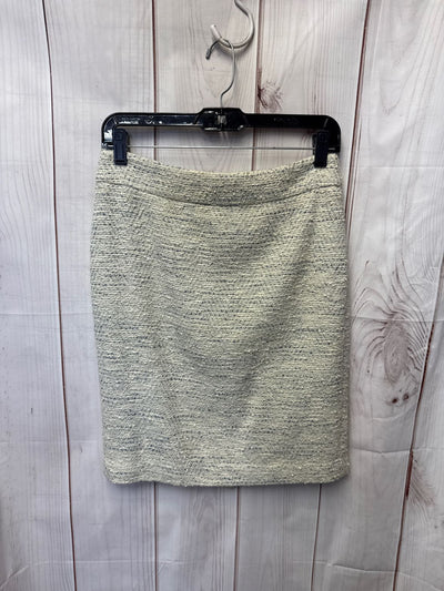 Ann Taylor Women's Size 2 White Skirt