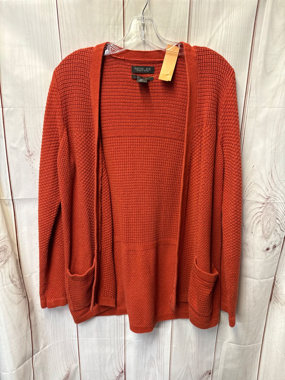 Rachel Zoe Women's Size L Red Cardigan