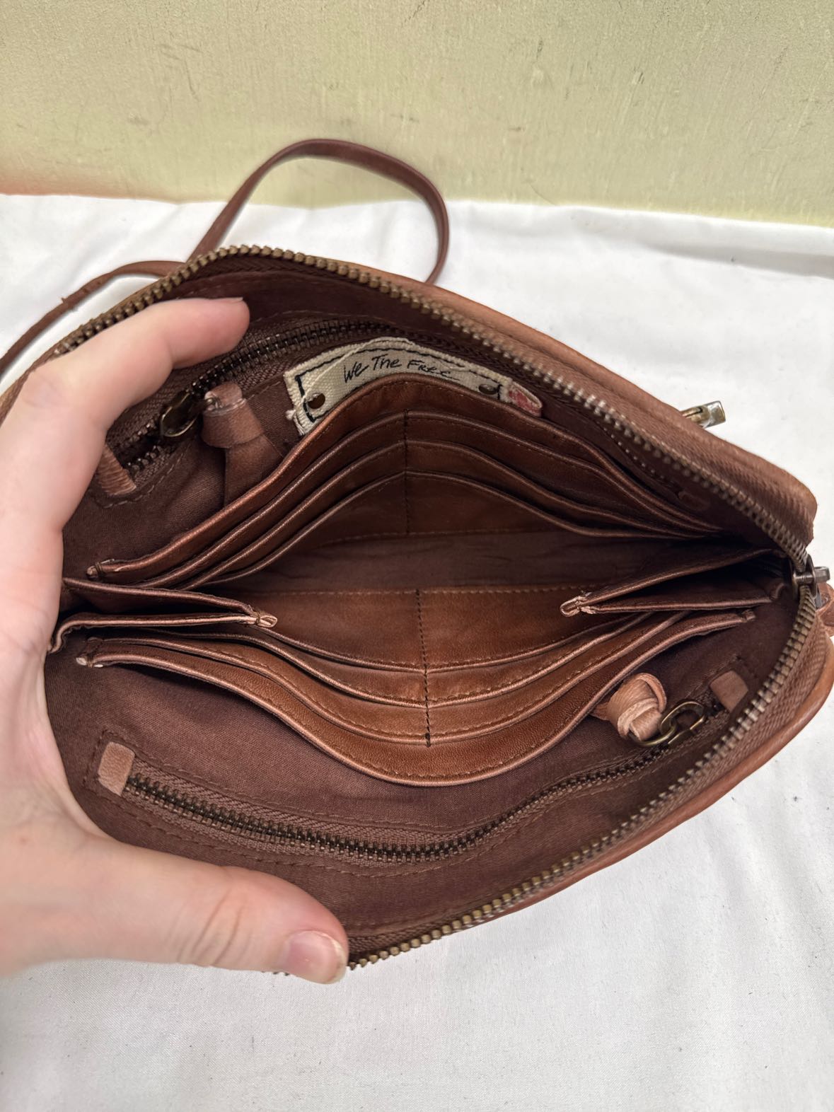 We the Free Brown Purse Bag