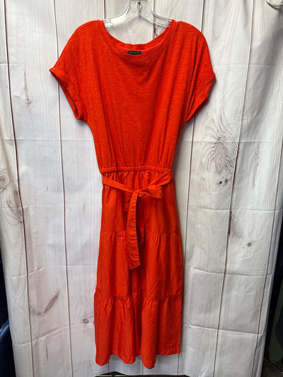 Talbots Women's Size M Orange Dress