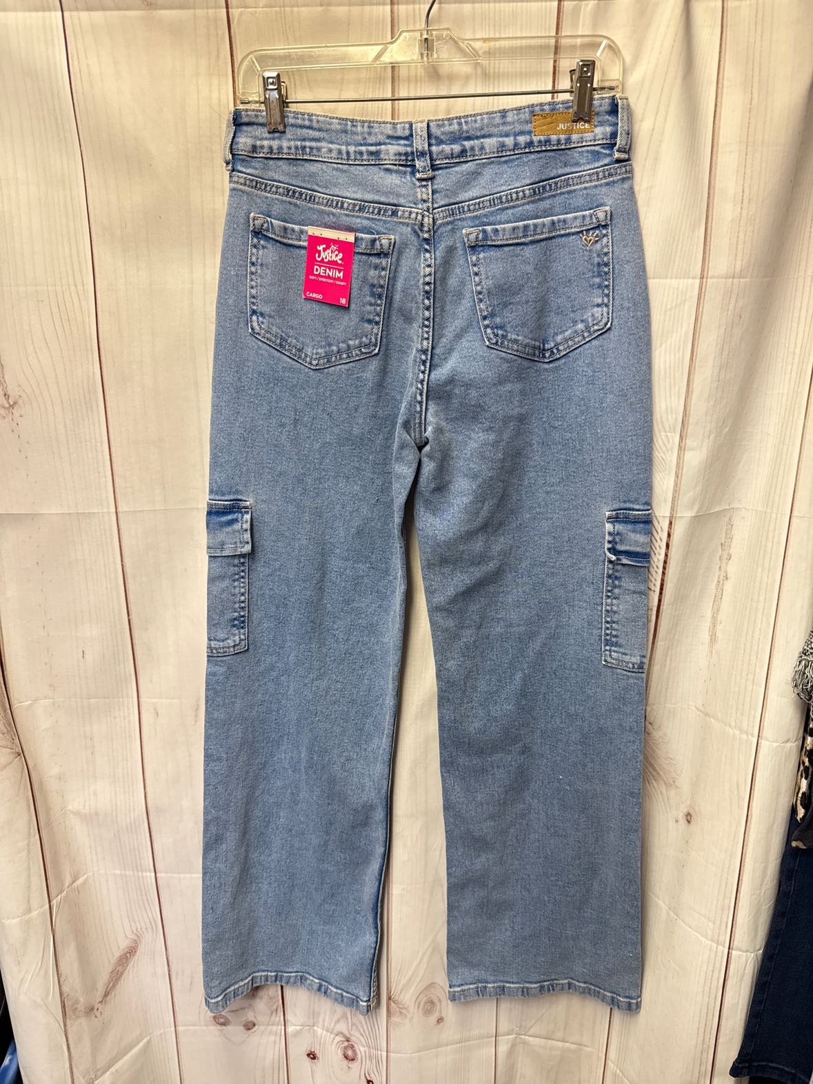 Justice Girl's Size 18 Blue Jeans