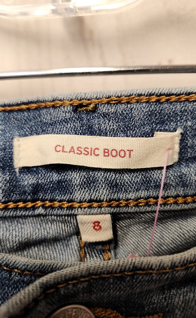 Levis Women's Size 29 (7-8) Blue Jeans Classic Boot