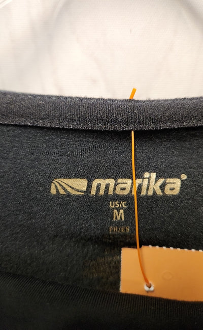 Marika Women's Size M Black Long Sleeve Top
