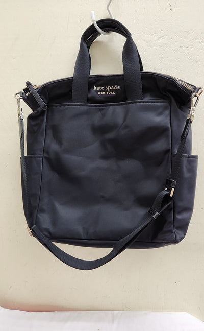 Kate Spade Chelsea Black Nylon Convertible Tote Bag/Backpack