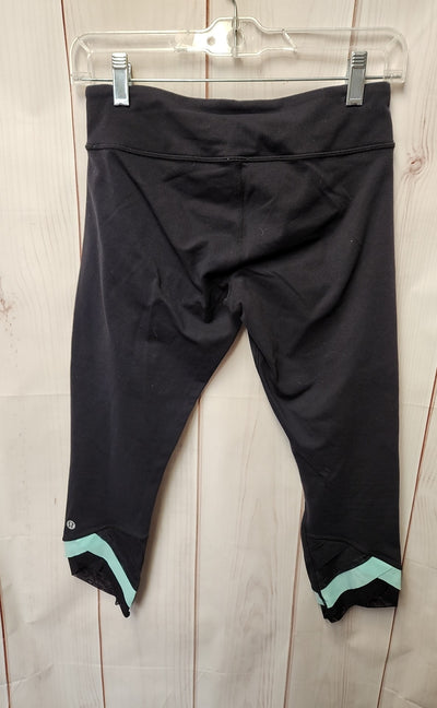 Lululemon Women's Size 6 Black Active Capris