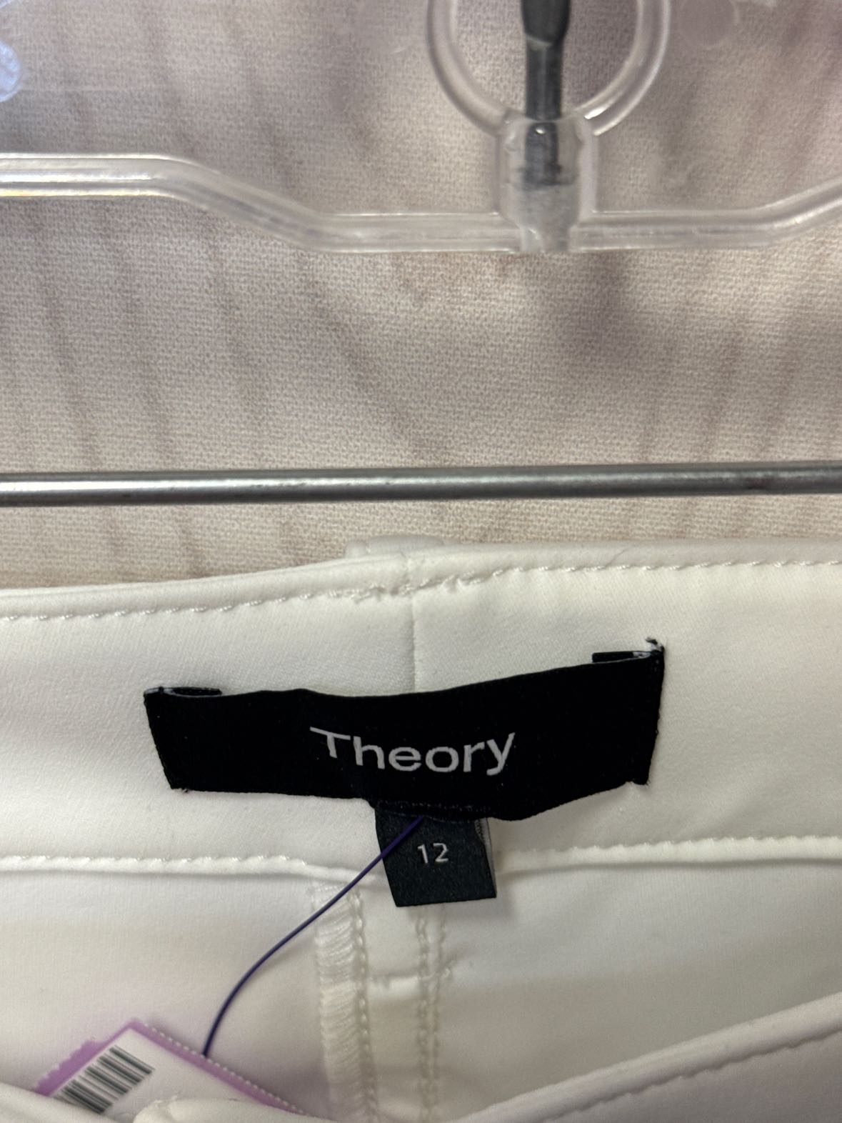 Theory Women's Size 12 White Pants
