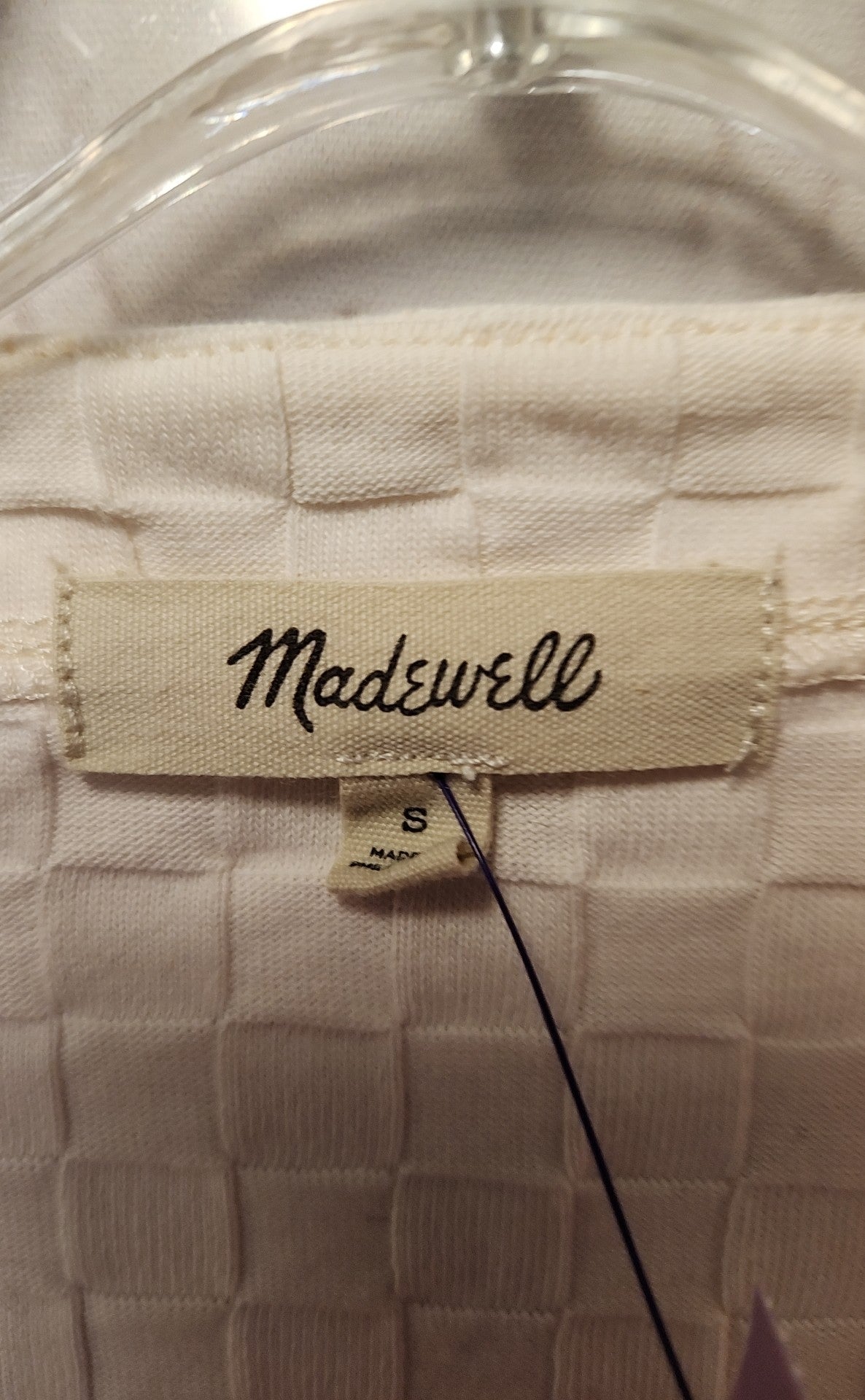 Madewell Women's Size S White Cardigan
