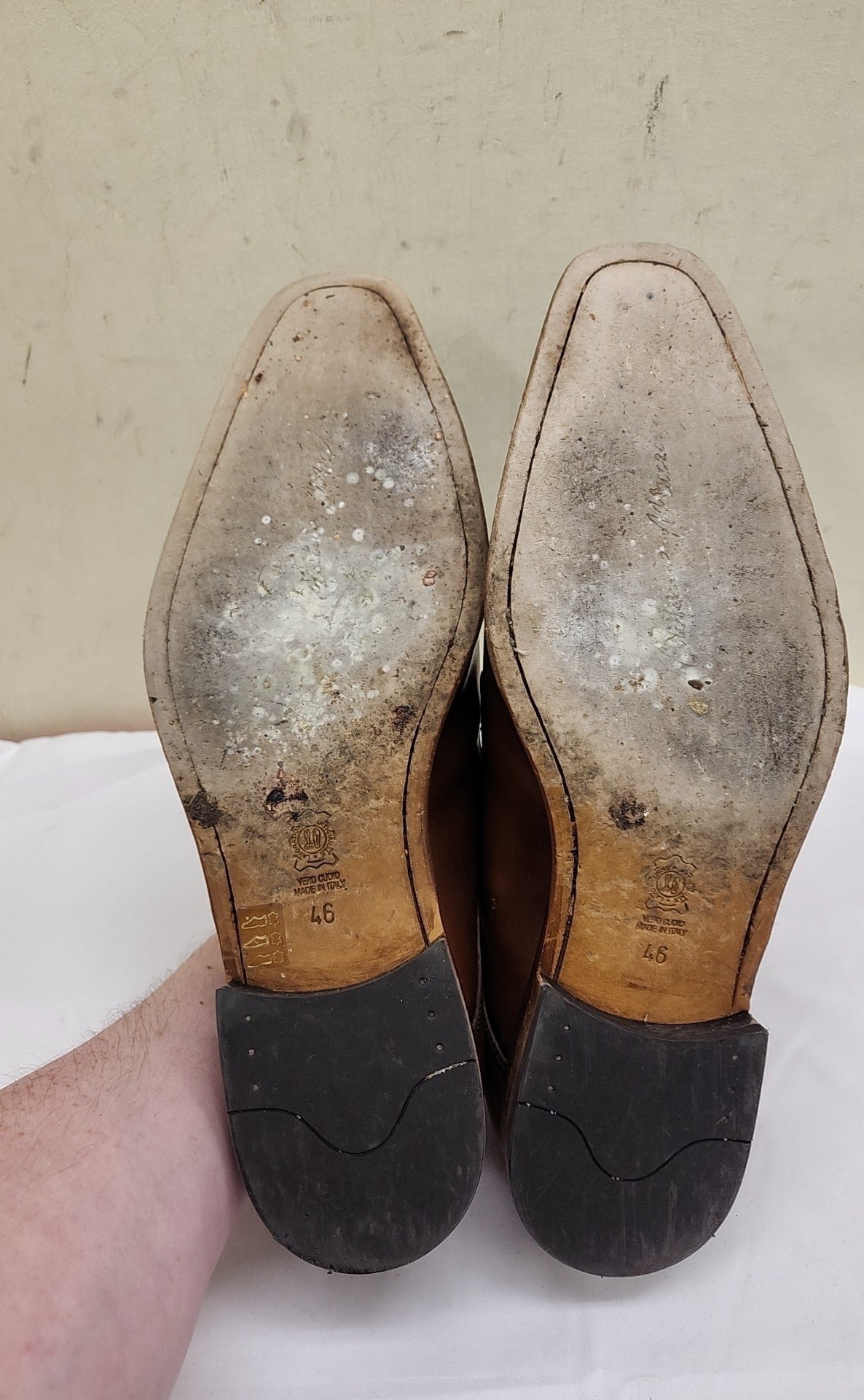 Antonio Maurizi Men's Size 46 = 13 Brown Shoes