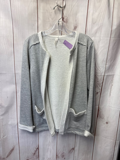 Mia & Tess Women's Size M Gray Cardigan